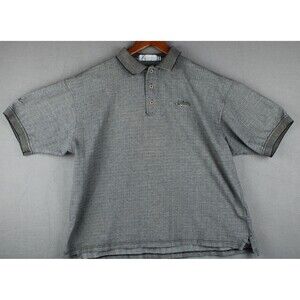 Cleveland Indians Vintage Polo Shirt Haley Sport Mens Medium Loose Guardians MLB